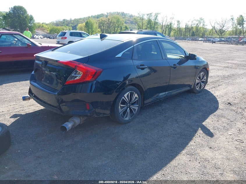 2018 Honda Civic VIN JHMFC1F39JX008792 IAAI salvage auction — LEFT SIDE, Salvage (Ohio), sold $3,100 on 2026-07-20 (photo 4)