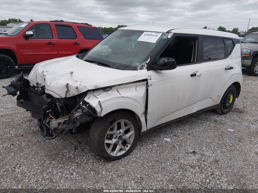 2022 Kia Soul VIN KNDJ23AU3N7165962 IAAI salvage auction — FRONT END, Salvage (Missouri), sold $600 on 2026-07-27 (photo 2)