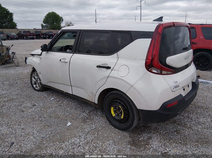 2022 Kia Soul VIN KNDJ23AU3N7165962 IAAI salvage auction — FRONT END, Salvage (Missouri), sold $600 on 2026-07-27 (photo 3)