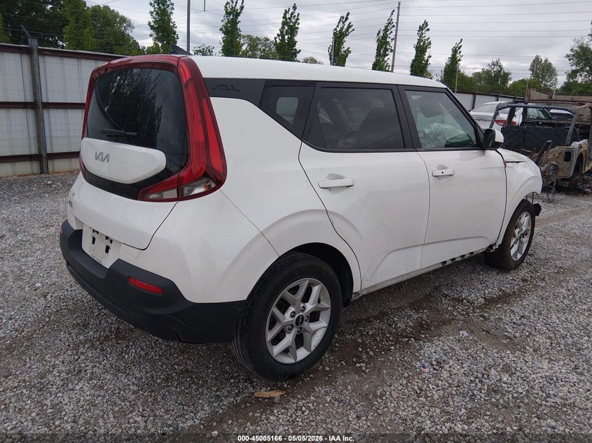2022 Kia Soul VIN KNDJ23AU3N7165962 IAAI salvage auction — FRONT END, Salvage (Missouri), sold $600 on 2026-07-27 (photo 4)