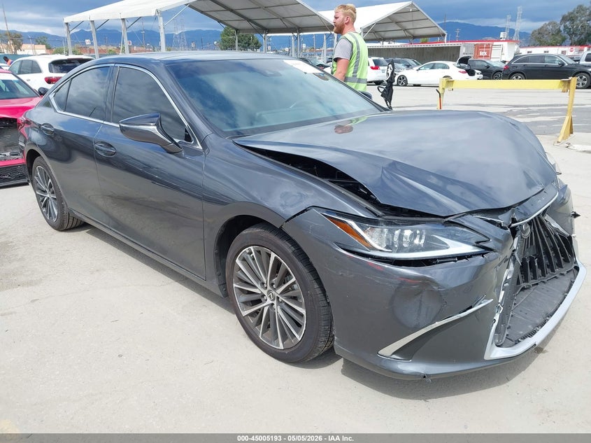2025 Lexus ES VIN 58ADZ1B12SU211719 IAAI salvage auction — FRONT END, Salvage (California), sold $21,400 on 2026-07-29 (photo 1)