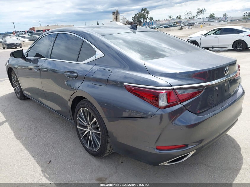 2025 Lexus ES VIN 58ADZ1B12SU211719 IAAI salvage auction — FRONT END, Salvage (California), sold $21,400 on 2026-07-29 (photo 3)