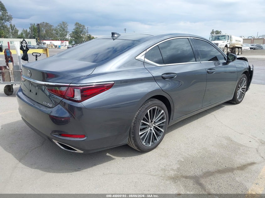 2025 Lexus ES VIN 58ADZ1B12SU211719 IAAI salvage auction — FRONT END, Salvage (California), sold $21,400 on 2026-07-29 (photo 4)