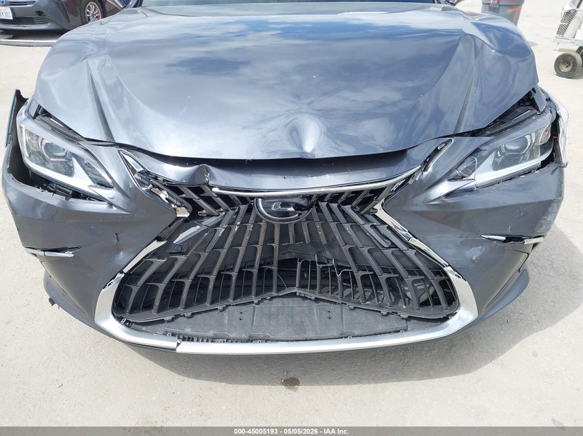 2025 Lexus ES VIN 58ADZ1B12SU211719 IAAI salvage auction — FRONT END, Salvage (California), sold $21,400 on 2026-07-29 (photo 6)
