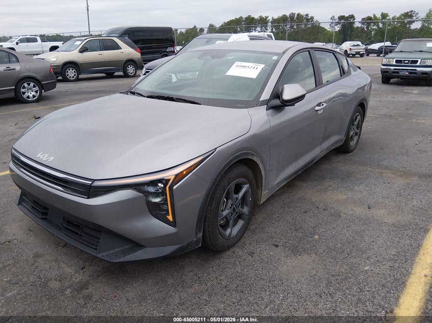 2025 Kia K4 VIN 3KPFT4DE1SE186317 IAAI salvage auction — REAR END, Salvage Title, sold $7,000 on 2026-07-09 (photo 2)