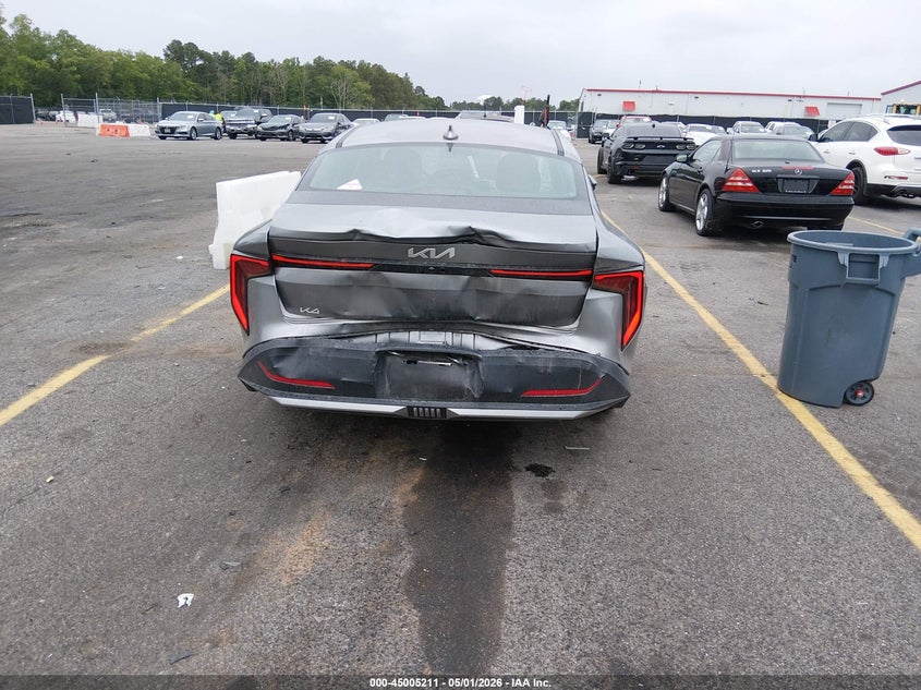 2025 Kia K4 VIN 3KPFT4DE1SE186317 IAAI salvage auction — REAR END, Salvage Title, sold $7,000 on 2026-07-09 (photo 6)
