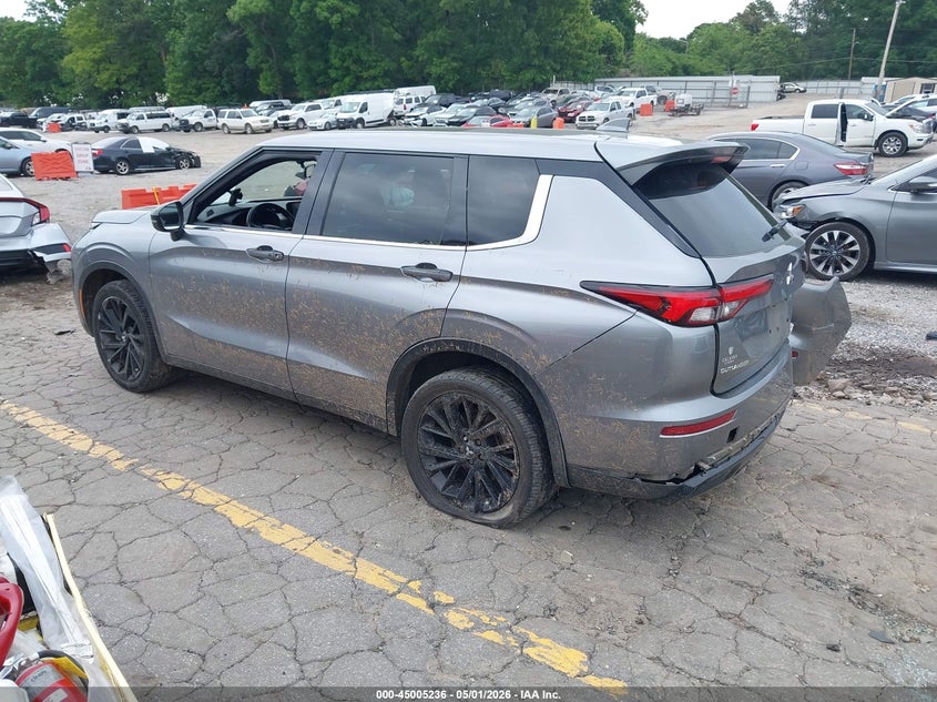 2022 Mitsubishi Outlander VIN JA4J3UA8XNZ077348 IAAI salvage auction — REAR END, Wait Title, sold $5,300 on 2026-07-10 (photo 3)