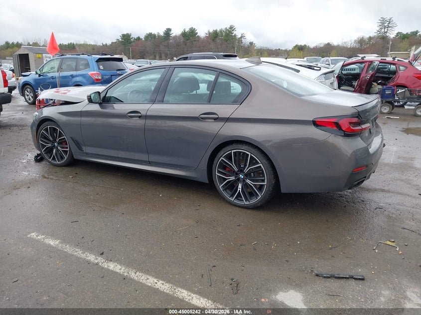 2023 BMW 5er VIN WBA13BK05PCM25563 IAAI salvage auction — FRONT END, Salvage (New Hampshire), sold $14,500 on 2026-08-05 (photo 3)