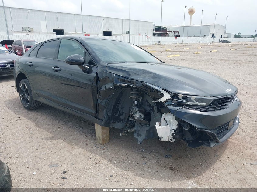 2022 Kia K5 VIN 5XXG64J22NG164005 IAAI salvage auction — RIGHT SIDE, Original (Texas), sold $5,950 on 2026-07-09 (photo 1)