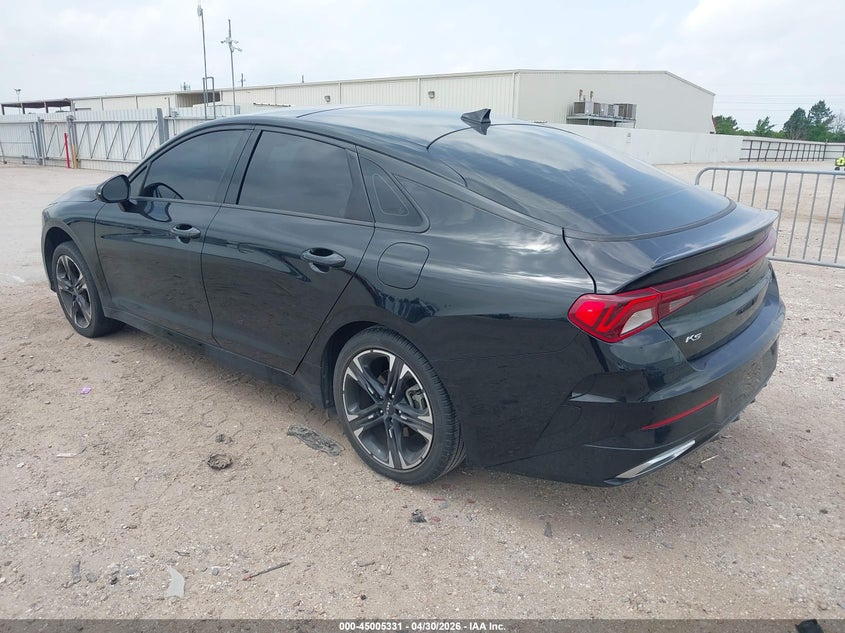 2022 Kia K5 VIN 5XXG64J22NG164005 IAAI salvage auction — RIGHT SIDE, Original (Texas), sold $5,950 on 2026-07-09 (photo 3)