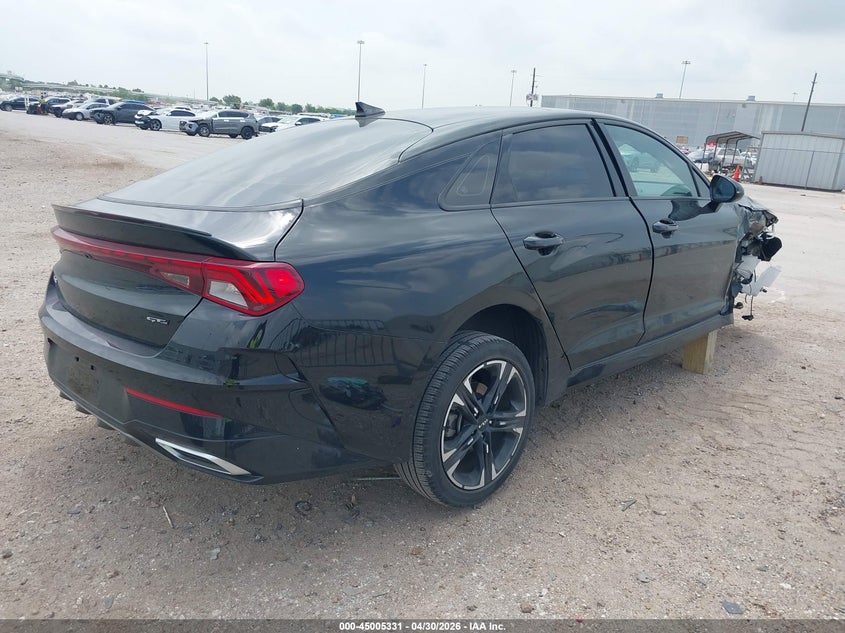 2022 Kia K5 VIN 5XXG64J22NG164005 IAAI salvage auction — RIGHT SIDE, Original (Texas), sold $5,950 on 2026-07-09 (photo 4)