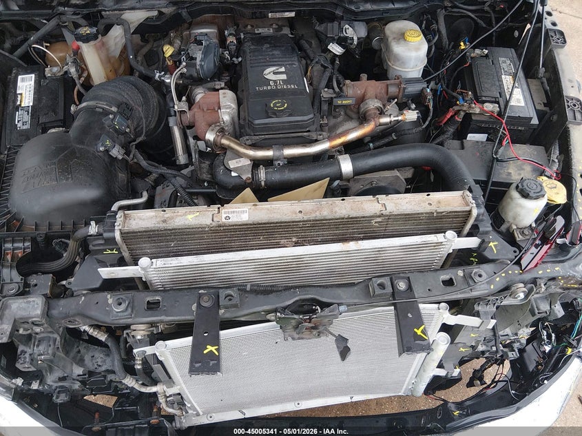 2015 Ram 3500 VIN 3C63RPGL1FG541405 IAAI salvage auction — FRONT END, Original (Texas), sold $6,100 on 2026-07-09 (photo 9)