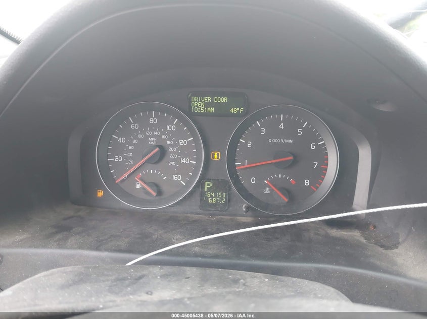 2010 Volvo V50 VIN YV1382MW4A2542590 IAAI salvage auction — HAIL, Salvage (Iowa), sold $450 on 2026-07-13 (photo 7)