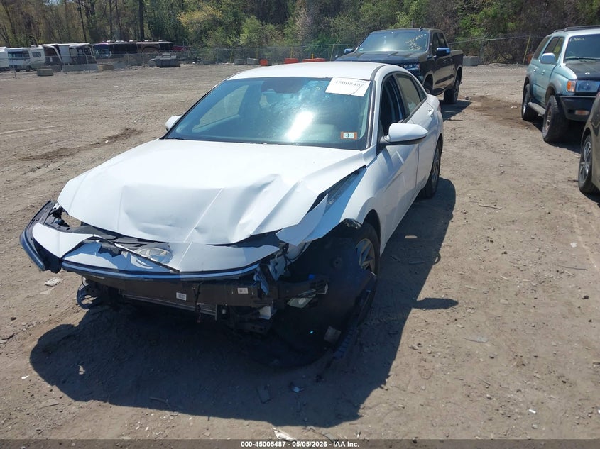 2024 Hyundai Elantra VIN KMHLM4DG5RU698753 IAAI salvage auction — FRONT END, Salvage (Massachusetts), sold $3,000 on 2026-07-11 (photo 2)