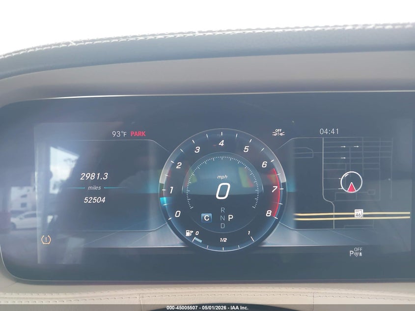 2019 Mercedes-benz S-klasse VIN WDDUG6GB9KA448859 IAAI salvage auction — RIGHT FRONT, Rebuildable (Florida), sold $20,200 on 2026-07-15 (photo 7)