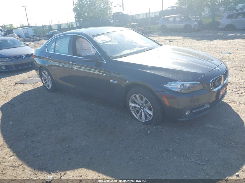 2015 BMW 5er VIN WBA5A7C53FG143721 IAAI salvage auction — RIGHT FRONT, Salvage (Pennsylvania), sold $1,325 on 2026-07-31 (photo 1)