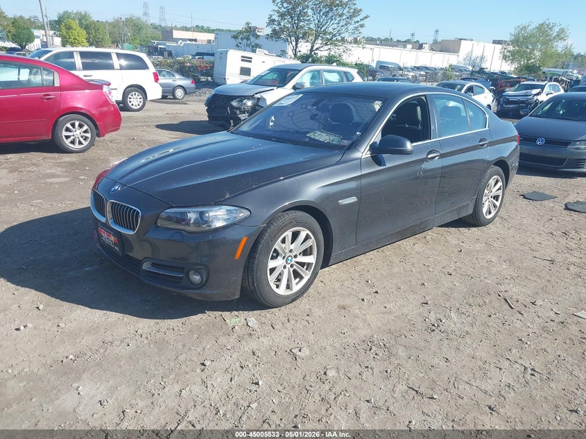 2015 BMW 5er VIN WBA5A7C53FG143721 IAAI salvage auction — RIGHT FRONT, Salvage (Pennsylvania), sold $1,325 on 2026-07-31 (photo 2)