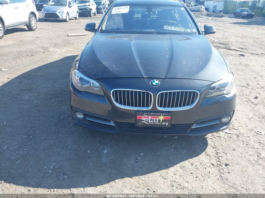 2015 BMW 5er VIN WBA5A7C53FG143721 IAAI salvage auction — RIGHT FRONT, Salvage (Pennsylvania), sold $1,325 on 2026-07-31 (photo 6)