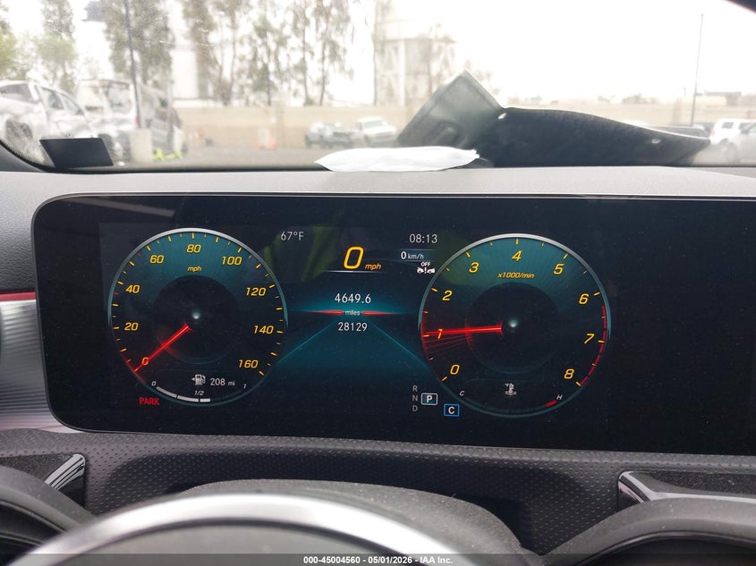 2022 Mercedes-benz A-klasse VIN W1K3G4EB0NJ356286 IAAI salvage auction — FRONT END, Salvage Certificate (California), sold $9,000 on 2026-08-23 (photo 7)