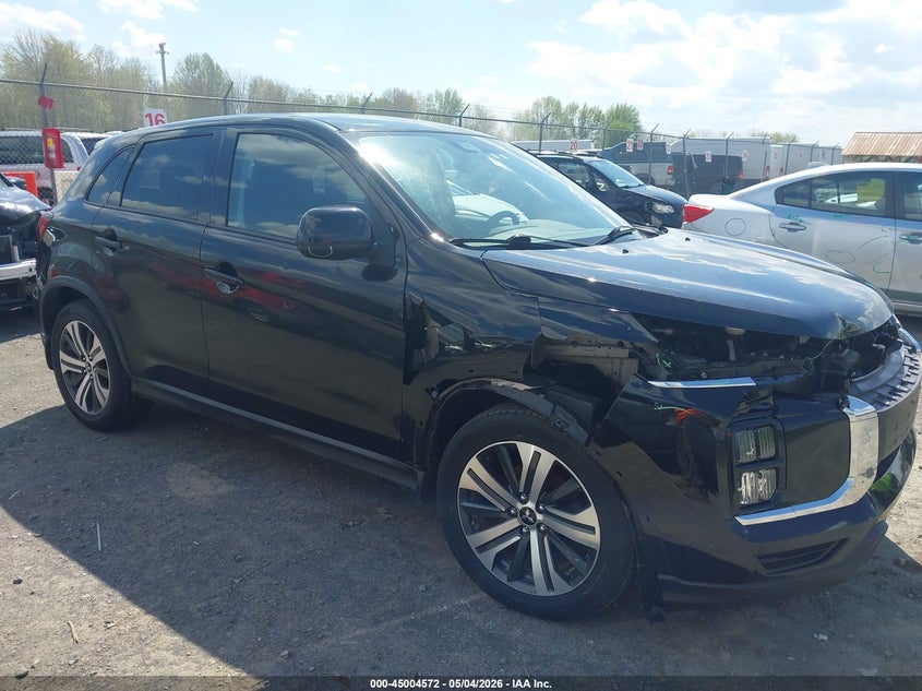 2022 Mitsubishi Outlander VIN JA4APUAU0NU020302 IAAI salvage auction — FRONT END, Mv-907A (New York), sold $4,400 on 2026-07-09 (photo 1)
