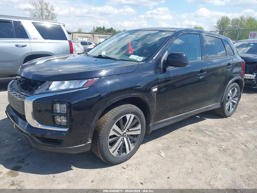 2022 Mitsubishi Outlander VIN JA4APUAU0NU020302 IAAI salvage auction — FRONT END, Mv-907A (New York), sold $4,400 on 2026-07-09 (photo 2)