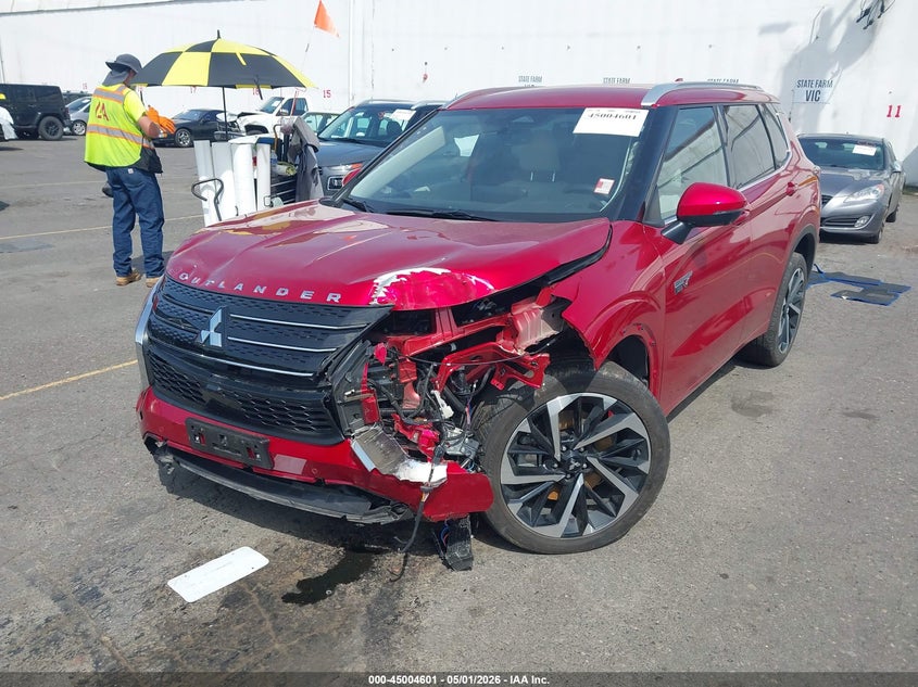 2023 Mitsubishi Outlander VIN JA4T5VA98PZ030257 IAAI salvage auction — LEFT FRONT, Salvage (Oregon), sold $2,100 on 2026-07-30 (photo 6)