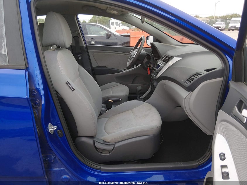 2014 Hyundai Accent VIN KMHCT4AE2EU665953 IAAI salvage auction — HAIL, Salvage (Kansas), sold $1,700 on 2026-07-17 (photo 5)