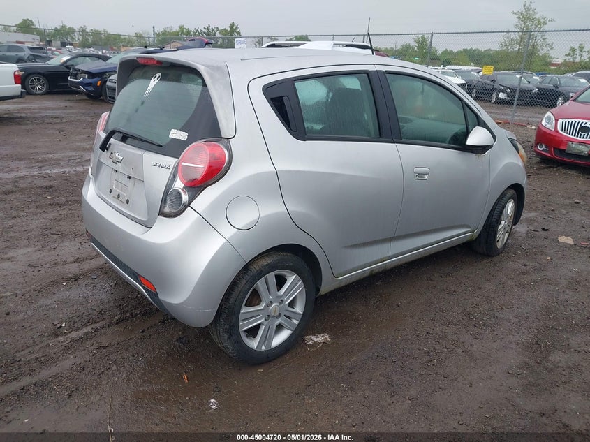 2013 Chevrolet Spark VIN KL8CD6S92DC553312 IAAI salvage auction — NORMAL WEAR, Original (Texas), sold $325 on 2026-07-16 (photo 4)