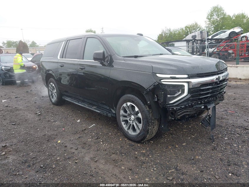2025 Chevrolet Suburban VIN 1GNS6BRD0SR262244 IAAI salvage auction — FRONT END, Original (Ohio), sold $35,650 on 2026-07-29 (photo 1)