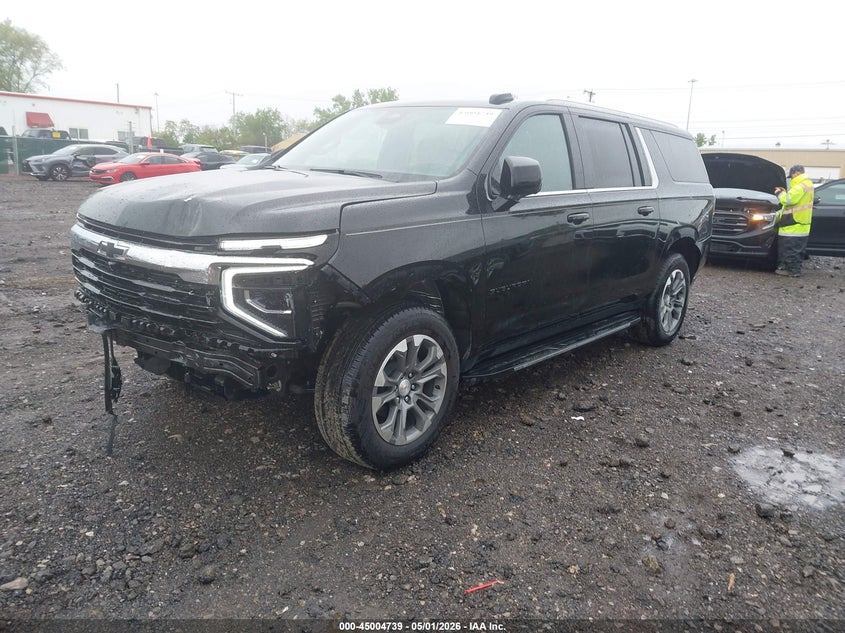 2025 Chevrolet Suburban VIN 1GNS6BRD0SR262244 IAAI salvage auction — FRONT END, Original (Ohio), sold $35,650 on 2026-07-29 (photo 2)