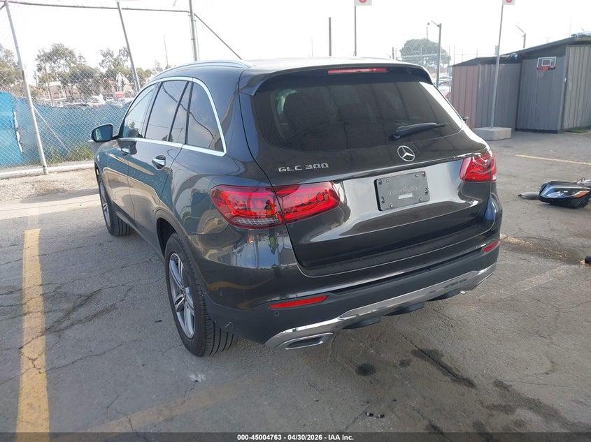 2022 Mercedes-benz Glc VIN W1N0G8DB0NV361267 IAAI salvage auction — RIGHT FRONT, Salvage (California), sold $9,200 on 2026-07-11 (photo 3)