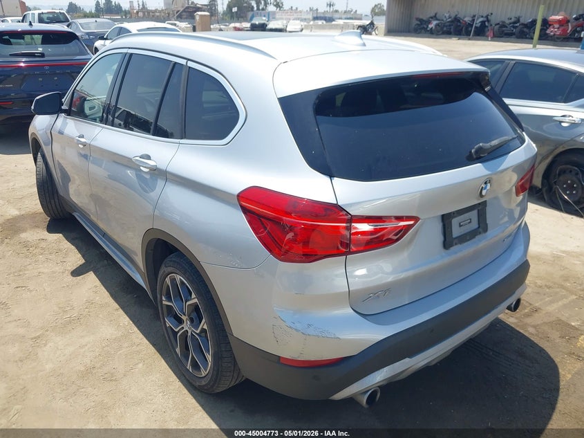 2021 BMW X1 VIN WBXJG7C02M5U38664 IAAI salvage auction — FRONT END, Salvage (California), sold $6,350 on 2026-07-13 (photo 3)