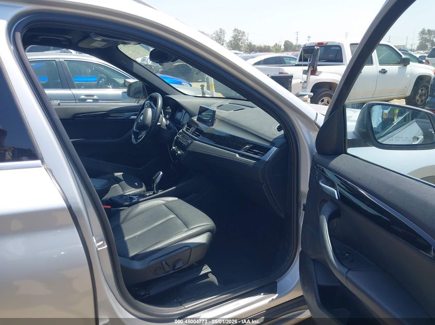 2021 BMW X1 VIN WBXJG7C02M5U38664 IAAI salvage auction — FRONT END, Salvage (California), sold $6,350 on 2026-07-13 (photo 5)