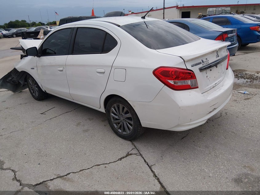 2017 Mitsubishi Mirage VIN ML32F4FJ3HHF16998 IAAI salvage auction — NORMAL WEAR, Salvage (Texas), sold $300 on 2026-07-29 (photo 3)