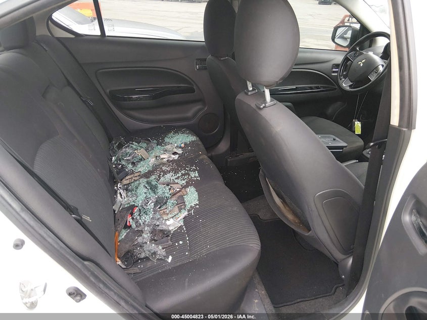 2017 Mitsubishi Mirage VIN ML32F4FJ3HHF16998 IAAI salvage auction — NORMAL WEAR, Salvage (Texas), sold $300 on 2026-07-29 (photo 8)