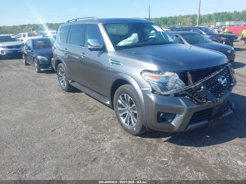 2019 Nissan Armada VIN JN8AY2ND2K9089299 IAAI salvage auction — FRONT END, Salvage - Greater Than 75% (Maryland), sold $2,950 on 2026-07-27 (photo 1)