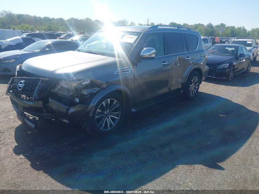 2019 Nissan Armada VIN JN8AY2ND2K9089299 IAAI salvage auction — FRONT END, Salvage - Greater Than 75% (Maryland), sold $2,950 on 2026-07-27 (photo 2)