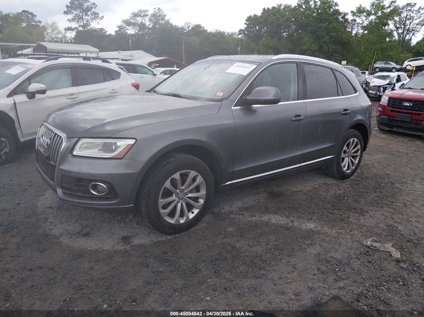 2014 Audi Q5 VIN WA1LFAFP4EA063328 IAAI salvage auction — RIGHT SIDE, Salvage (South Carolina), sold $1,050 on 2026-07-21 (photo 2)