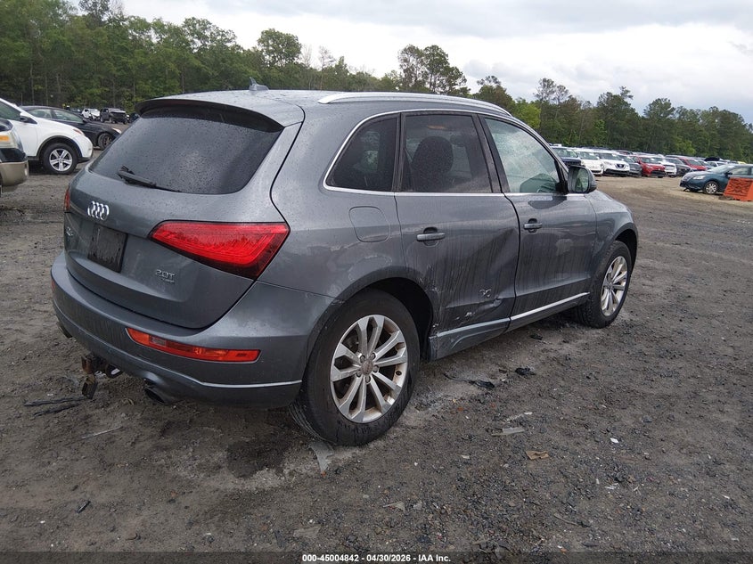 2014 Audi Q5 VIN WA1LFAFP4EA063328 IAAI salvage auction — RIGHT SIDE, Salvage (South Carolina), sold $1,050 on 2026-07-21 (photo 4)