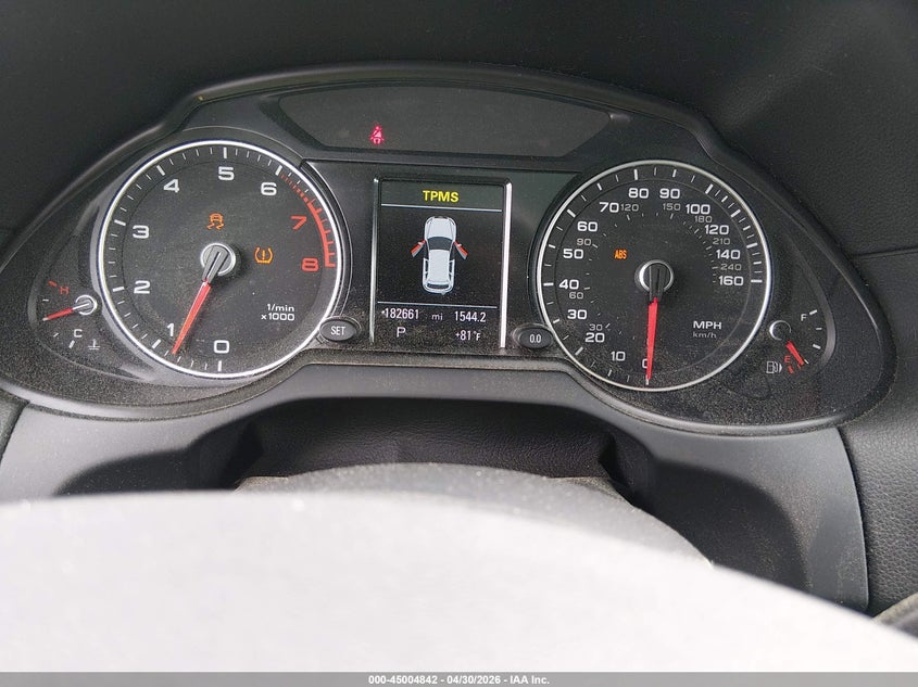 2014 Audi Q5 VIN WA1LFAFP4EA063328 IAAI salvage auction — RIGHT SIDE, Salvage (South Carolina), sold $1,050 on 2026-07-21 (photo 7)