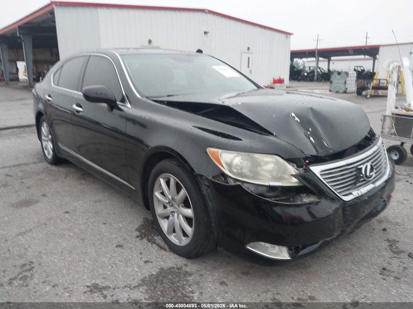 2008 Lexus Ls VIN JTHBL46FX85080780 IAAI salvage auction — FRONT END, Salvage (Louisiana), sold $450 on 2026-07-14 (photo 1)