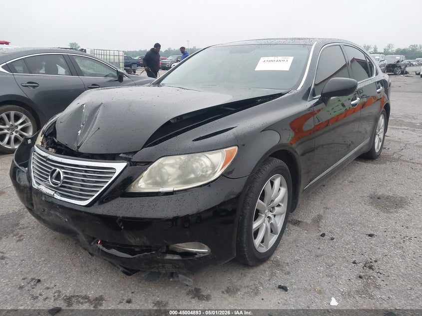 2008 Lexus Ls VIN JTHBL46FX85080780 IAAI salvage auction — FRONT END, Salvage (Louisiana), sold $450 on 2026-07-14 (photo 2)