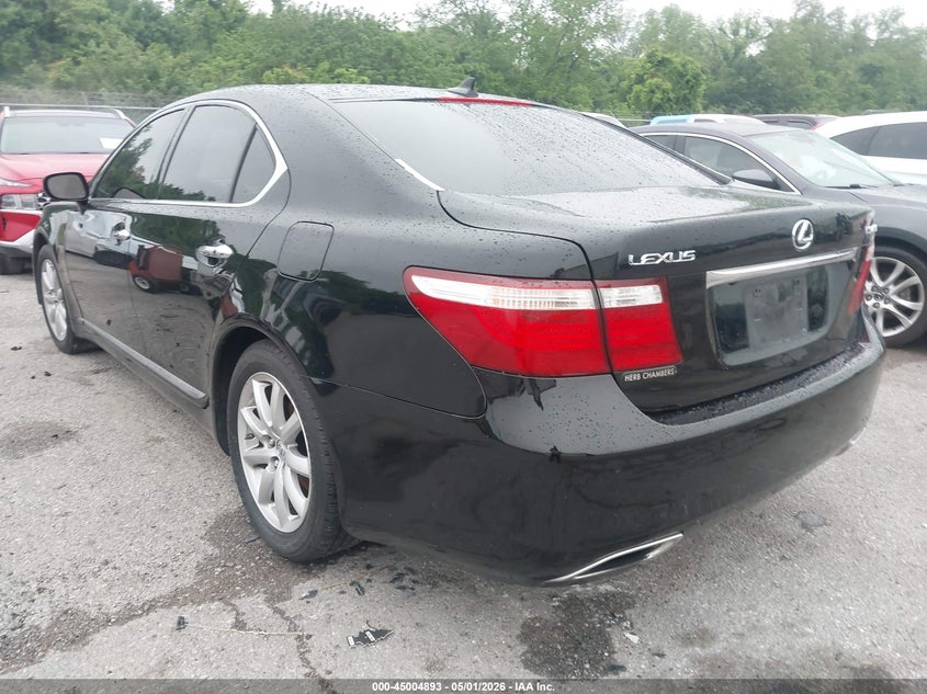 2008 Lexus Ls VIN JTHBL46FX85080780 IAAI salvage auction — FRONT END, Salvage (Louisiana), sold $450 on 2026-07-14 (photo 3)