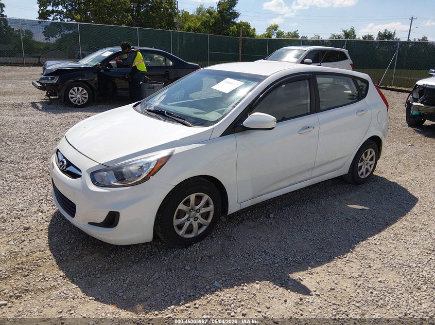 2012 Hyundai Accent VIN KMHCT5AEXCU027131 IAAI salvage auction — RIGHT SIDE, Wait Title, sold $850 on 2026-07-24 (photo 2)