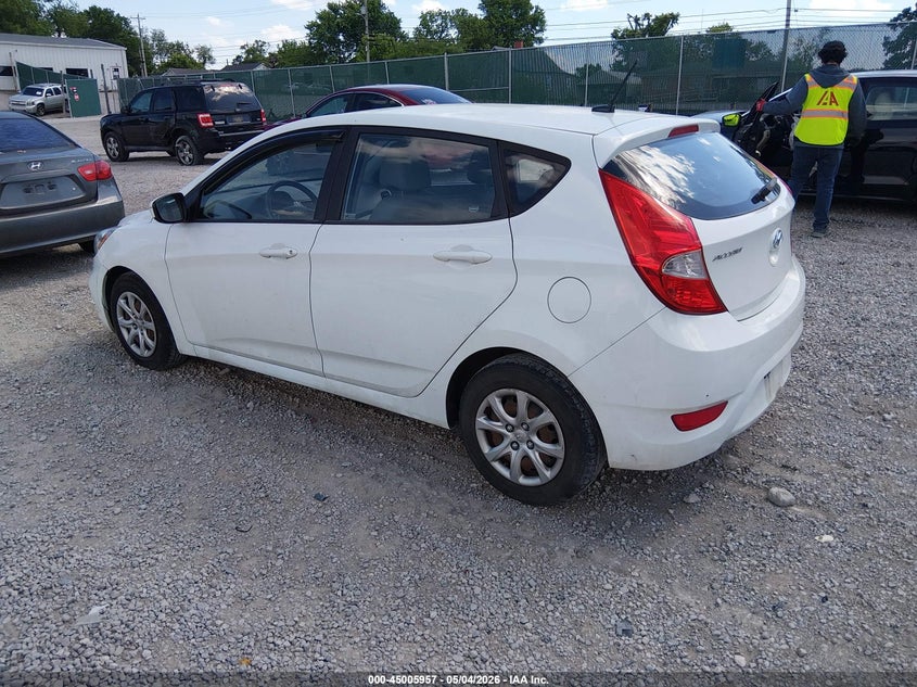 2012 Hyundai Accent VIN KMHCT5AEXCU027131 IAAI salvage auction — RIGHT SIDE, Wait Title, sold $850 on 2026-07-24 (photo 3)