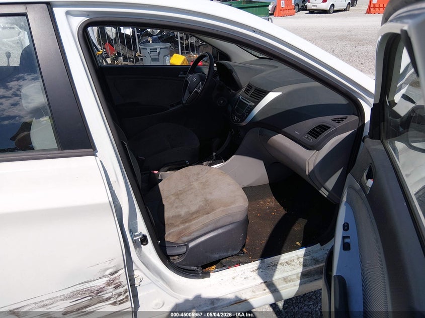 2012 Hyundai Accent VIN KMHCT5AEXCU027131 IAAI salvage auction — RIGHT SIDE, Wait Title, sold $850 on 2026-07-24 (photo 5)