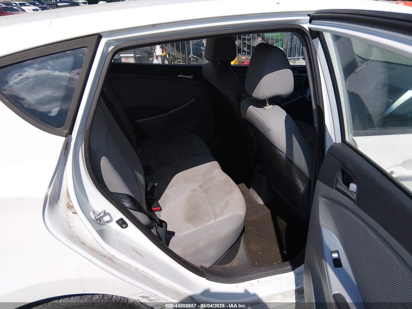 2012 Hyundai Accent VIN KMHCT5AEXCU027131 IAAI salvage auction — RIGHT SIDE, Wait Title, sold $850 on 2026-07-24 (photo 8)