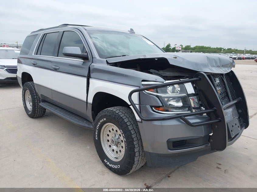 2020 Chevrolet Tahoe VIN 1GNSKAKC1LR103385 IAAI salvage auction — FRONT END, Original (Texas), sold $7,800 on 2026-07-29 (photo 1)