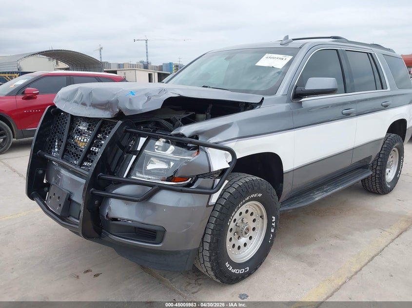 2020 Chevrolet Tahoe VIN 1GNSKAKC1LR103385 IAAI salvage auction — FRONT END, Original (Texas), sold $7,800 on 2026-07-29 (photo 6)