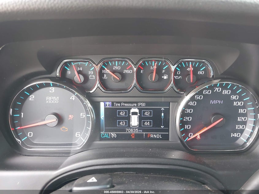 2020 Chevrolet Tahoe VIN 1GNSKAKC1LR103385 IAAI salvage auction — FRONT END, Original (Texas), sold $7,800 on 2026-07-29 (photo 7)